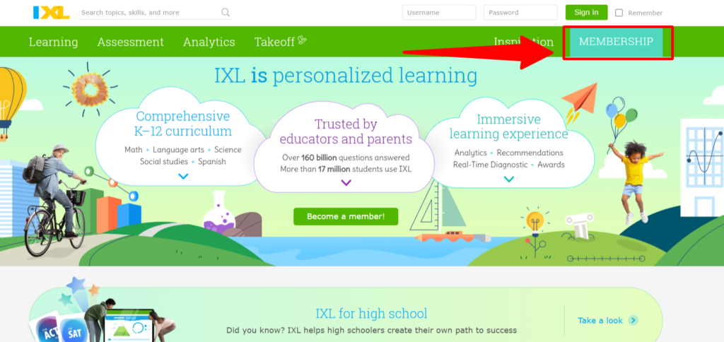  IXL black friday page